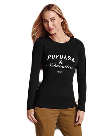 Bluza Pufoasa si Nebunatica - Negru